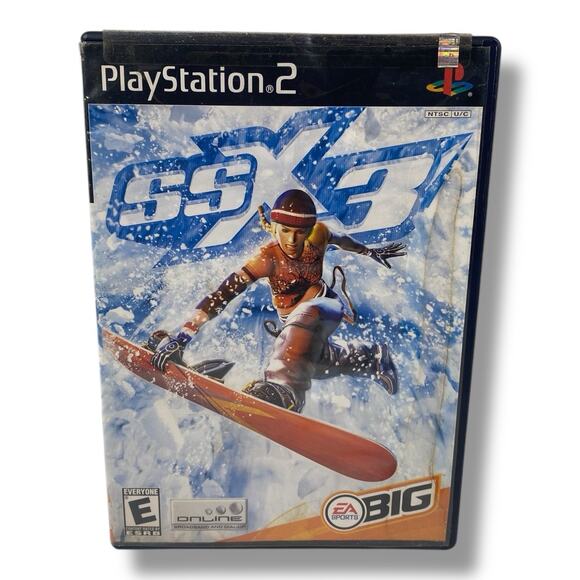 SSX 3 - Sony PlayStation 2, 2003, PS2 - Complete CIB w Manual - Tested - Picture 1 of 3